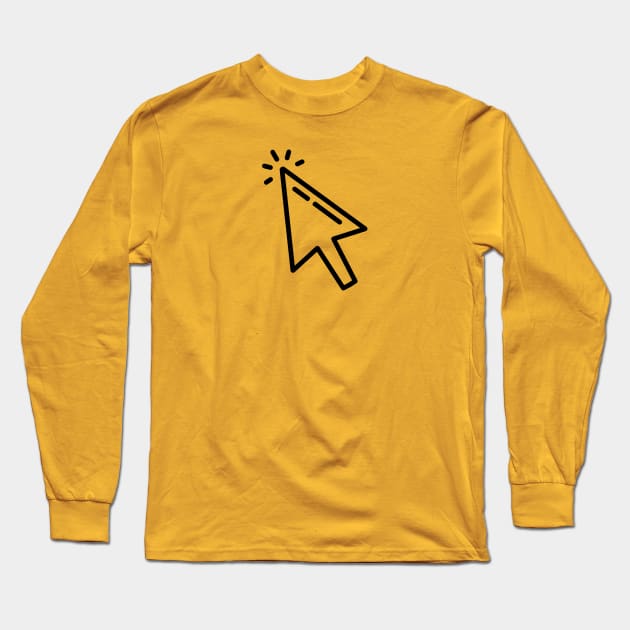 Click on me 2. Long Sleeve T-Shirt by Miruna Mares